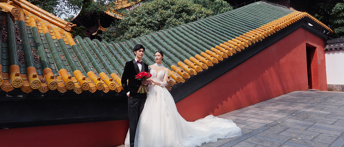 南京特色“故宫”婚纱照